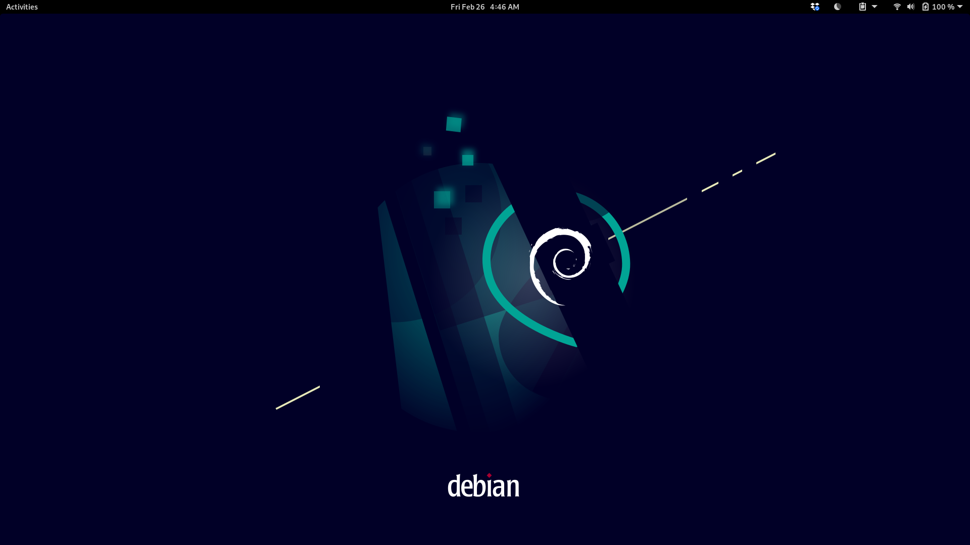 The new desktop background for Debian Bullseye/Testing